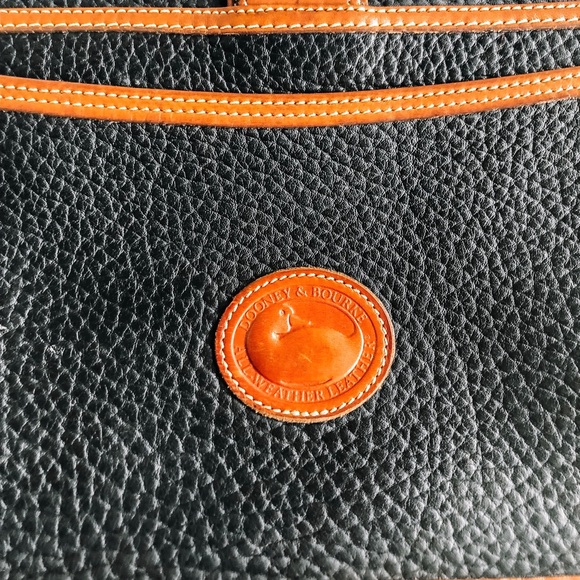Dooney & Bourke Vintage Equestrian Pebbled Bag - Picture 3 of 7